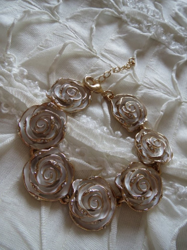 Gelang white Rose (GL100) image 1