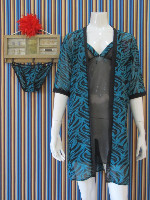 Sexy Lingerie + celana dalam + kimono kode:G-L204 ...
